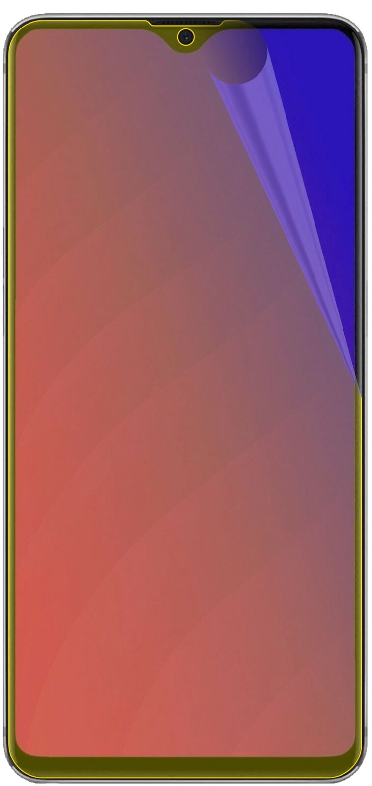 2x 3D Full Cover Schutzfolie für Oppo F9