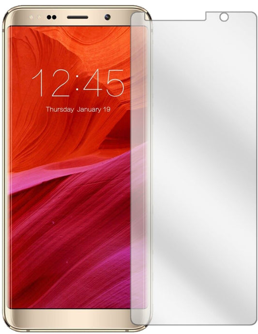 Klare Displayschutzfolie von dipos passend für Meiigoo Mate 10, präziser Zuschnitt und blasenfrei montiert