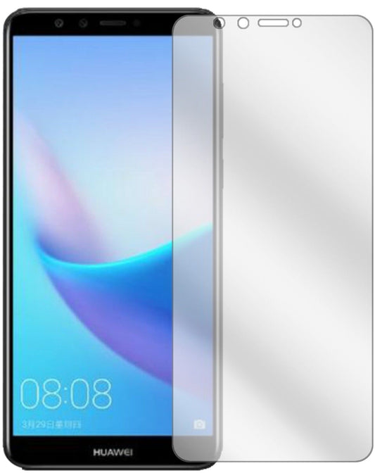 Klare Displayschutzfolie von dipos passend für Huawei Enjoy 8 Plus, präziser Zuschnitt und blasenfrei montiert