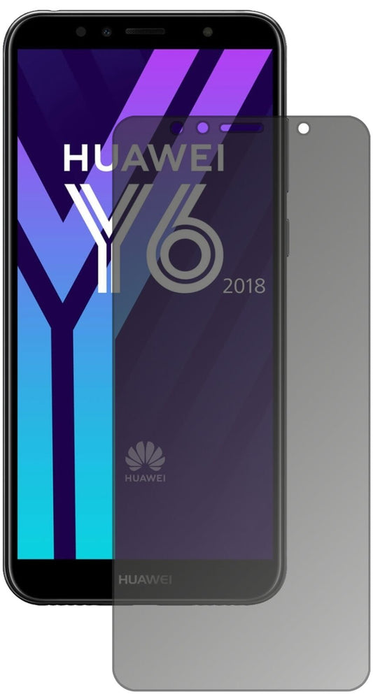 Blickschutzfolie für Huawei Y6 (2018) matt Schutzfolie Privacy