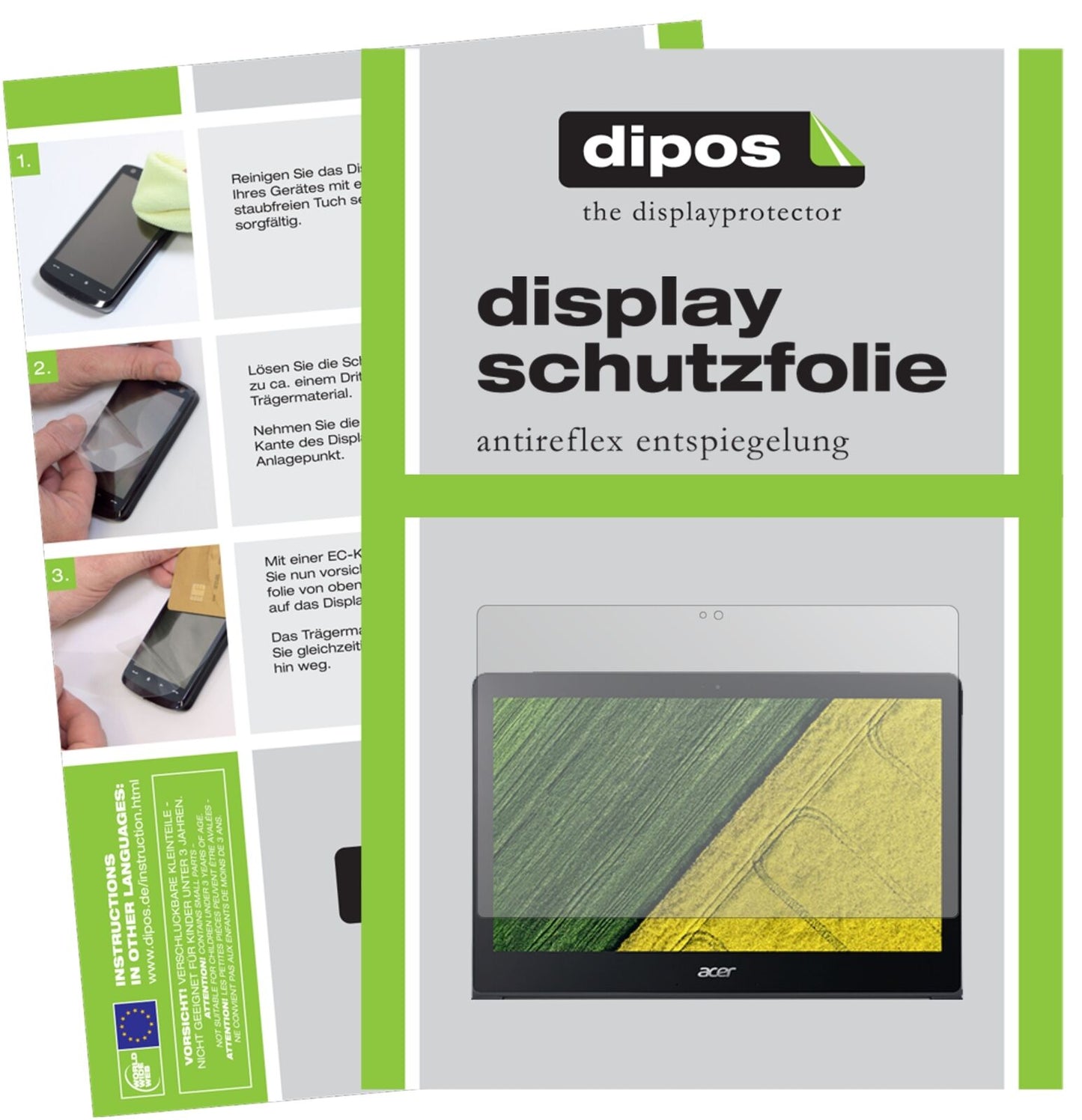 1x Schutzfolie matt für Acer Swift 7 Display-Schutzfolie