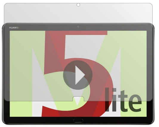 1x Schutzfolie matt für Huawei MediaPad M5 Lite Display-Schutzfolie