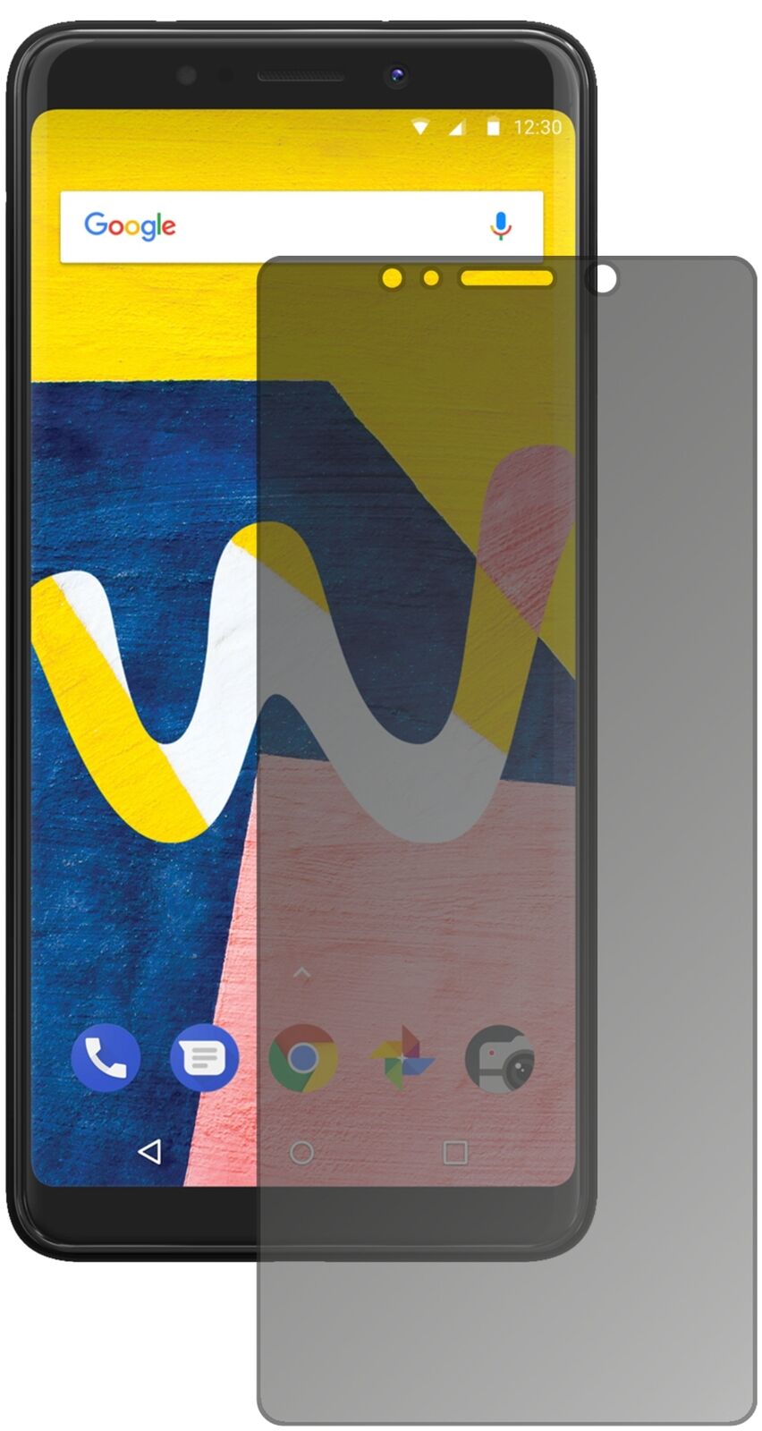 Blickschutzfolie für Wiko View Lite matt Schutzfolie Privacy