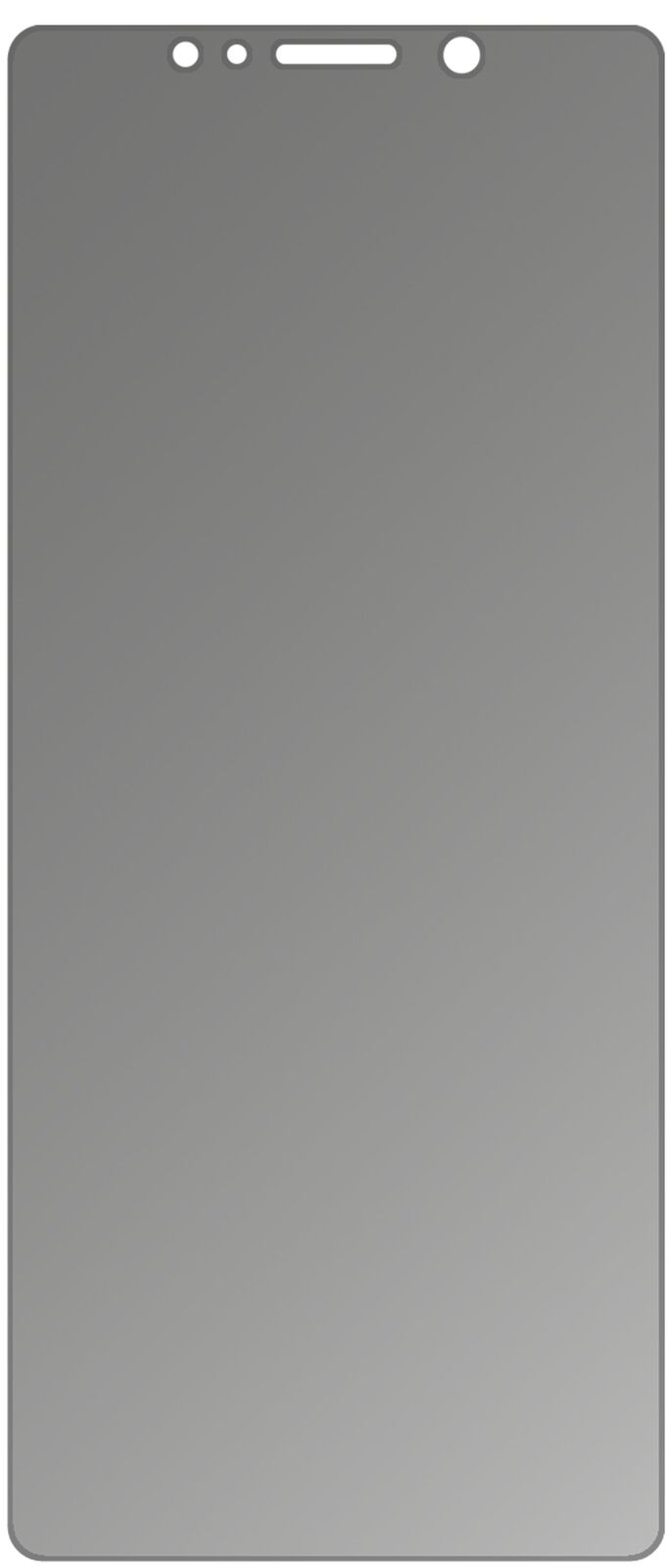 Blickschutzfolie für Wiko View Lite matt Schutzfolie Privacy