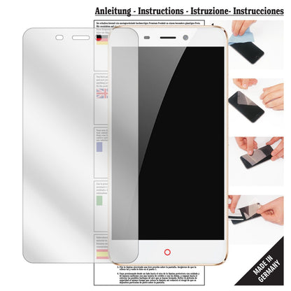 6x Schutzfolie klar für ZTE Nubia N1 Display-Schutzfolie