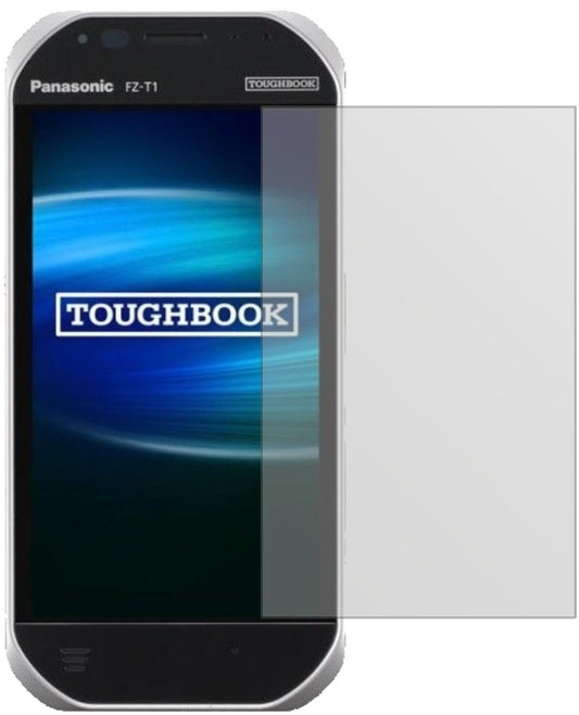 Matte Displayschutzfolie von dipos passend für Panasonic Toughbook FZ-T1, präziser Zuschnitt und blasenfrei montiert