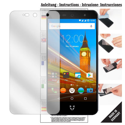 6x Schutzfolie klar für Wileyfox Swift 2X Display-Schutzfolie