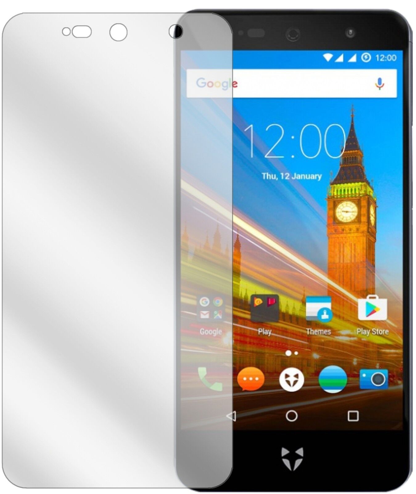 6x Schutzfolie klar für Wileyfox Swift 2X Display-Schutzfolie