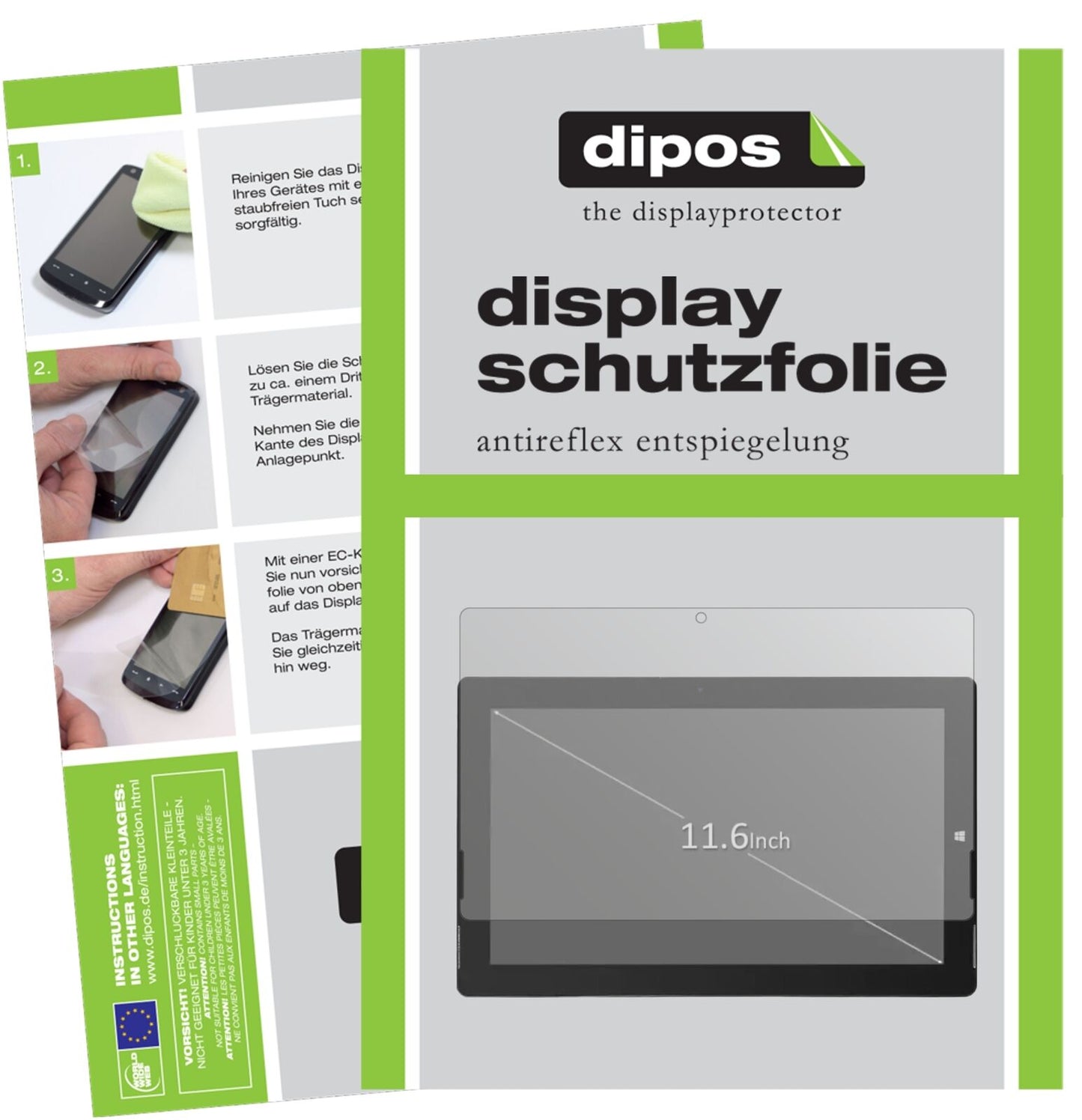 1x Schutzfolie matt für Jumper Ezpad 6 Plus Display-Schutzfolie