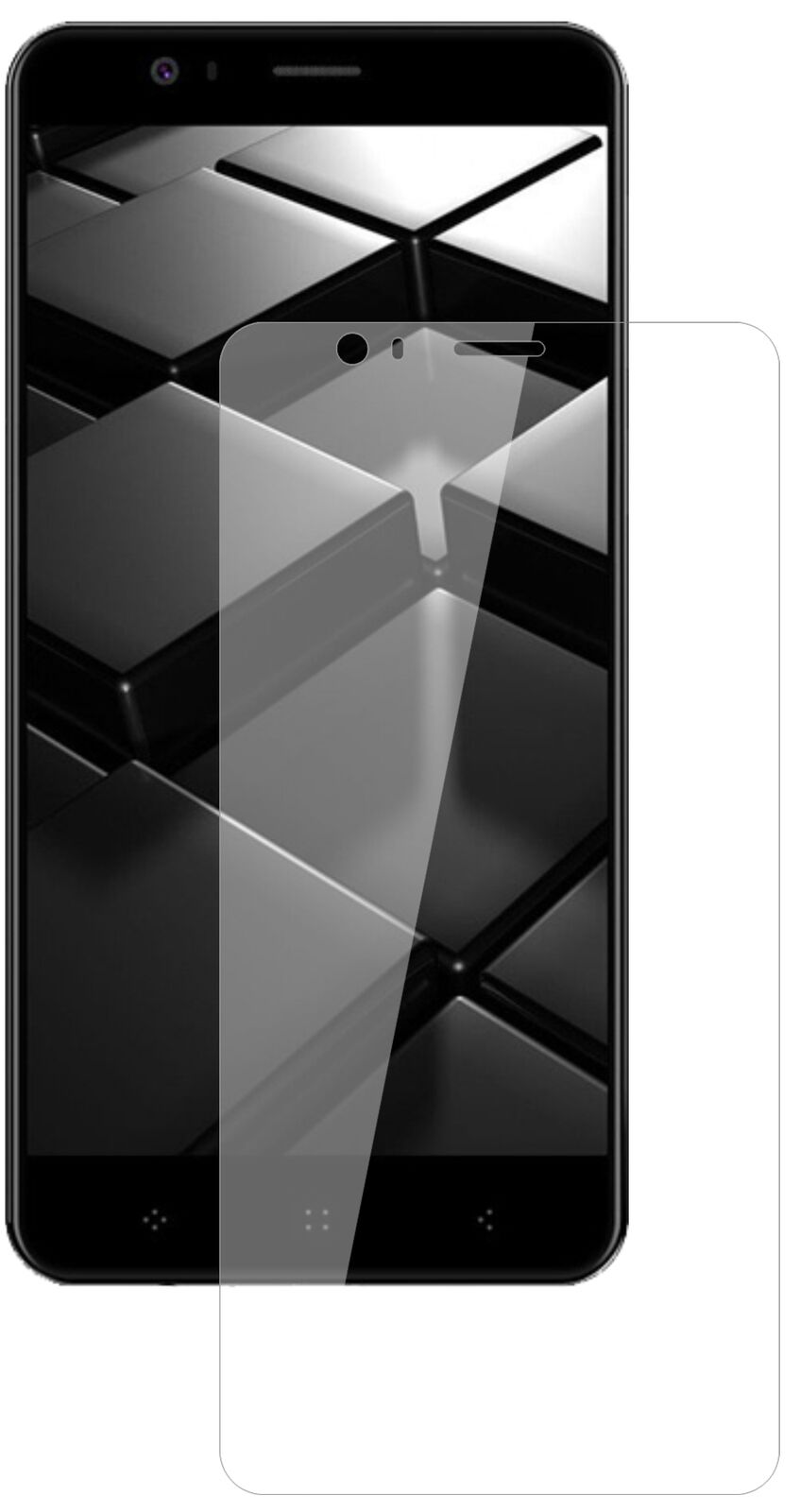 1x 9H Schutzfolie für Elephone P8 Mini Panzerfolie
