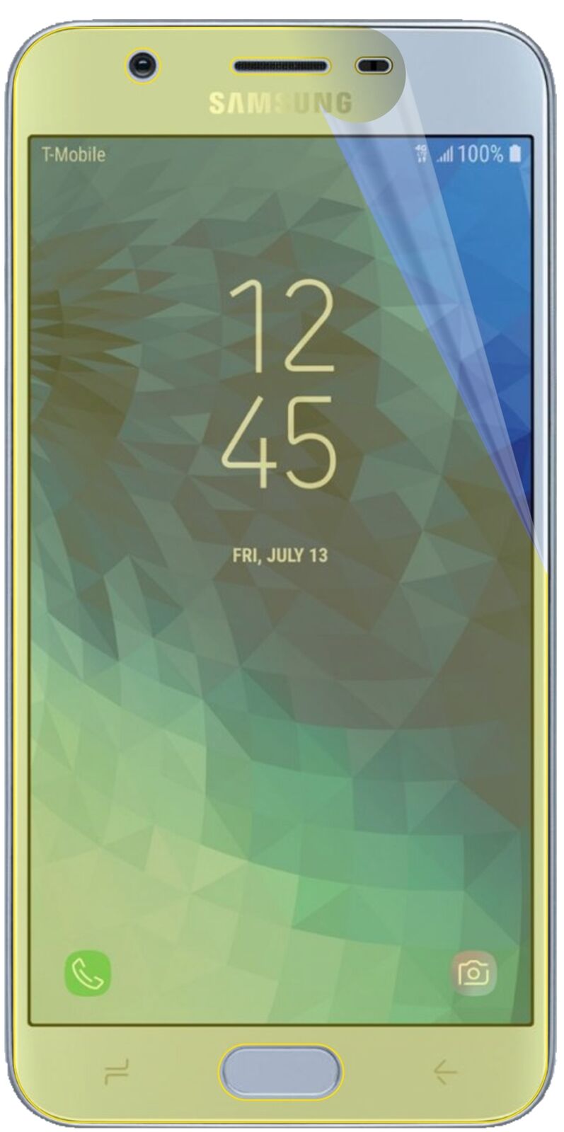 2x 3D Full Cover Schutzfolie für Samsung Galaxy J7 Star