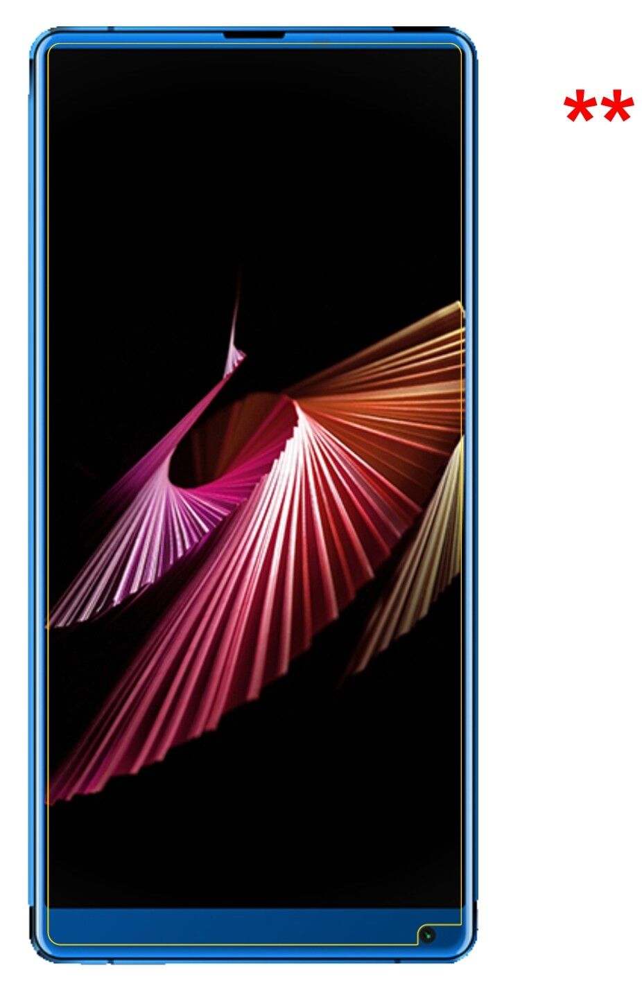 5x Schutzfolie klar für M-HORSE Pure 2 Display-Schutzfolie
