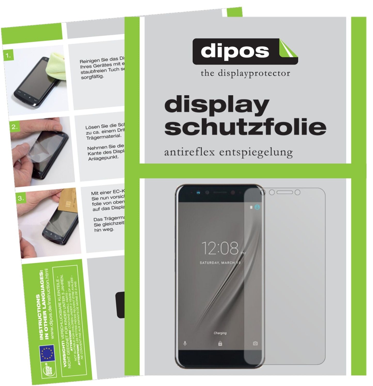 1x Schutzfolie matt für Gome K1 Display-Schutzfolie
