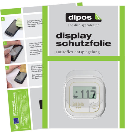 5x Schutzfolie matt für Golfbuddy Voice VS4 Display-Schutzfolie