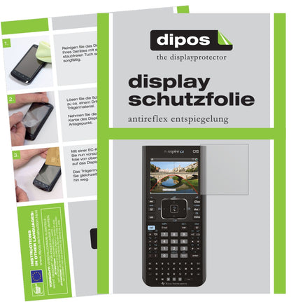 5x Schutzfolie matt für Texas Instruments TI Nspire CX Taschenrechner Display-Schutzfolie