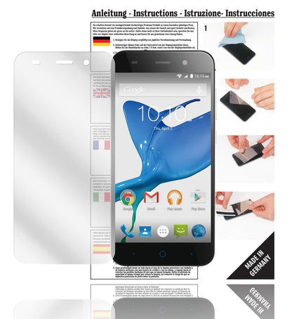 6x Schutzfolie klar für Blade V6 ZTE Display-Schutzfolie