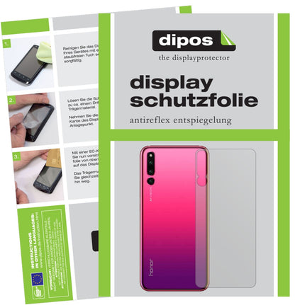 1x Schutzfolie matt für Honor Magic 2 Rückseite Display-Schutzfolie