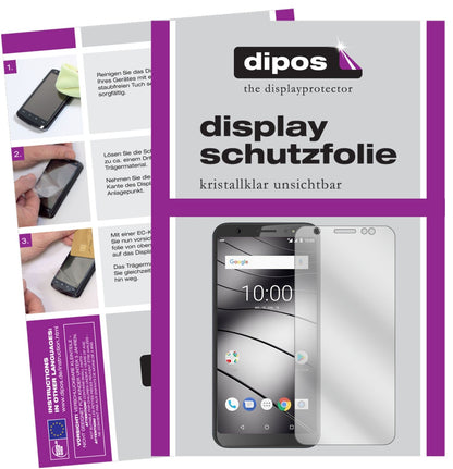 5x Schutzfolie klar für Gigaset GS185 Display-Schutzfolie
