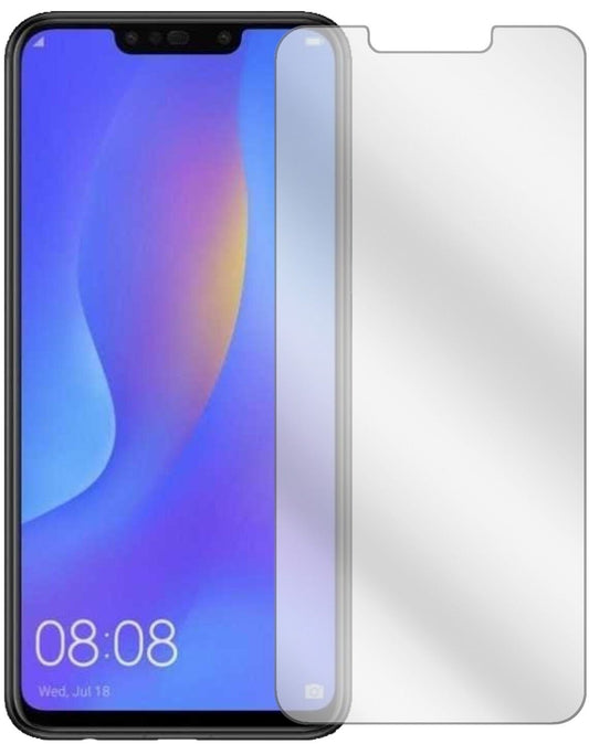 Klare Displayschutzfolie von dipos passend für Huawei P Smart Plus, präziser Zuschnitt und blasenfrei montiert