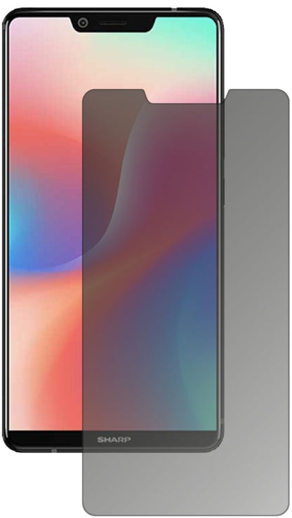 Blickschutzfolie für Sharp Aquos S3 High Edition matt Schutzfolie Privacy