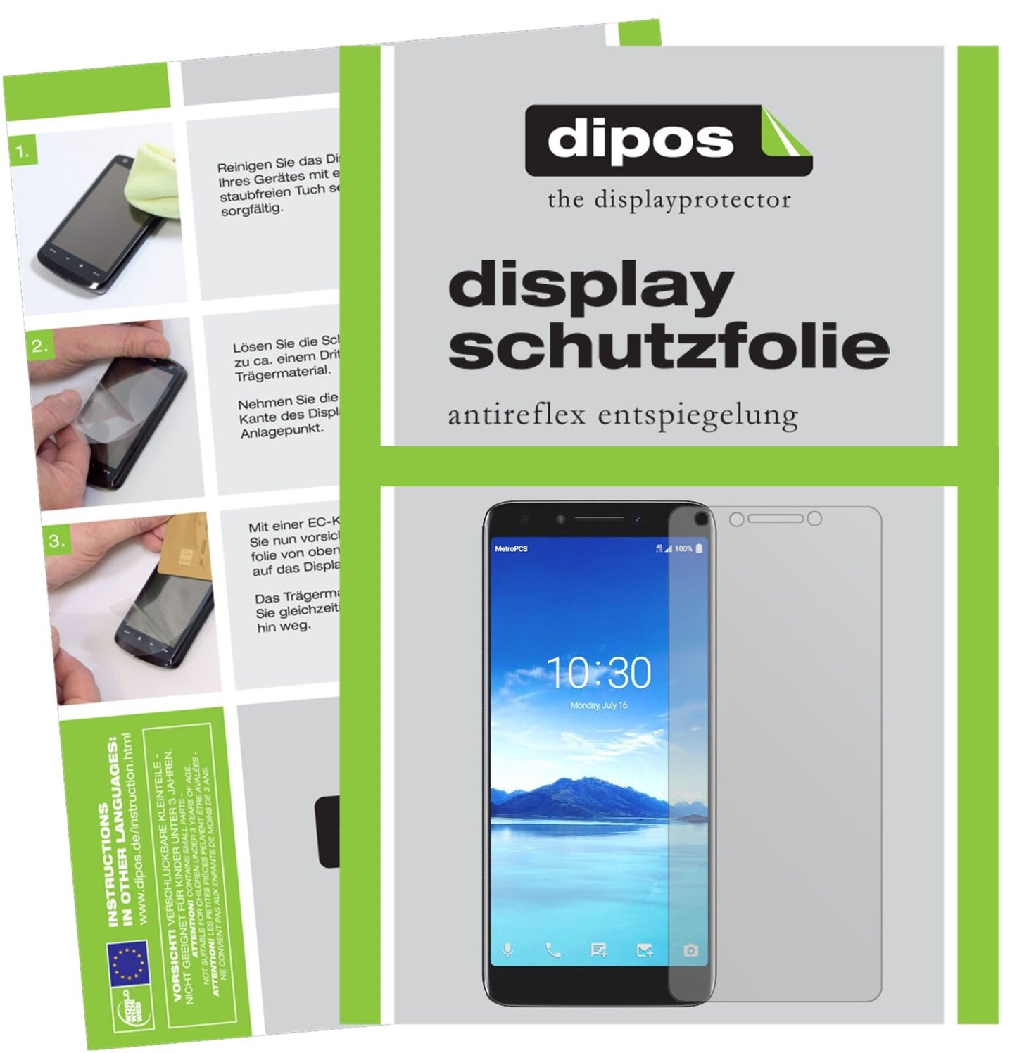 1x Schutzfolie matt für Alcatel 7 Display-Schutzfolie