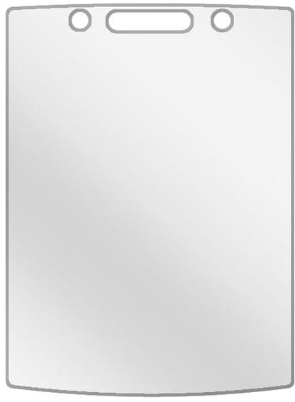 dipos Displayschutz für Cipherlab 8400, transparente Oberfläche, geringe Dicke und perfekte Passform