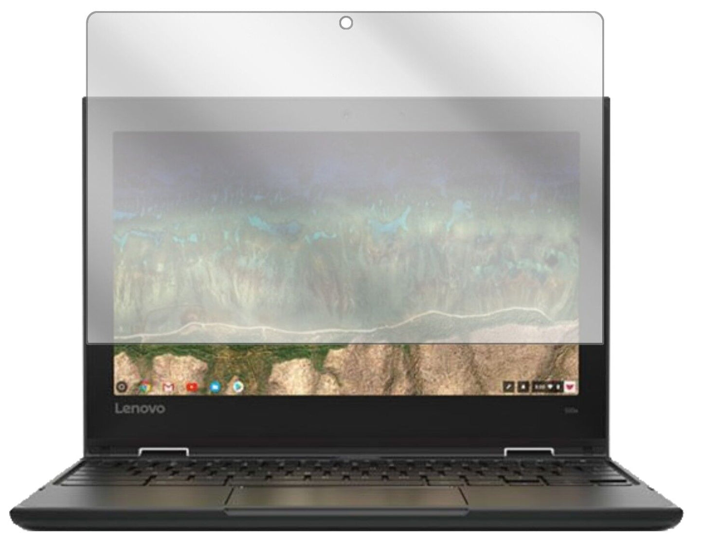 1x Schutzfolie klar für Lenovo 500e Chromebook Display-Schutzfolie