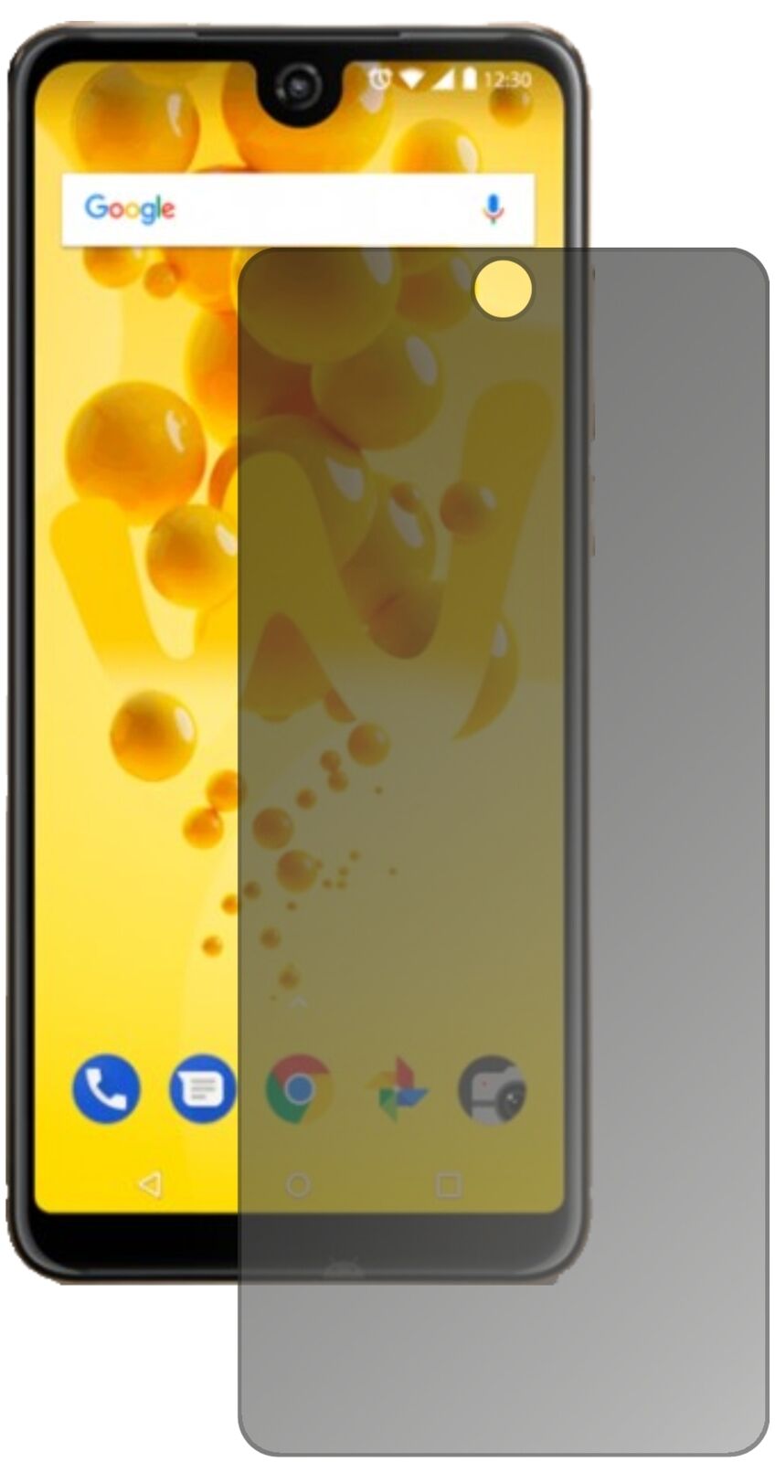 Blickschutzfolie für Wiko View 2 Pro matt Schutzfolie Privacy