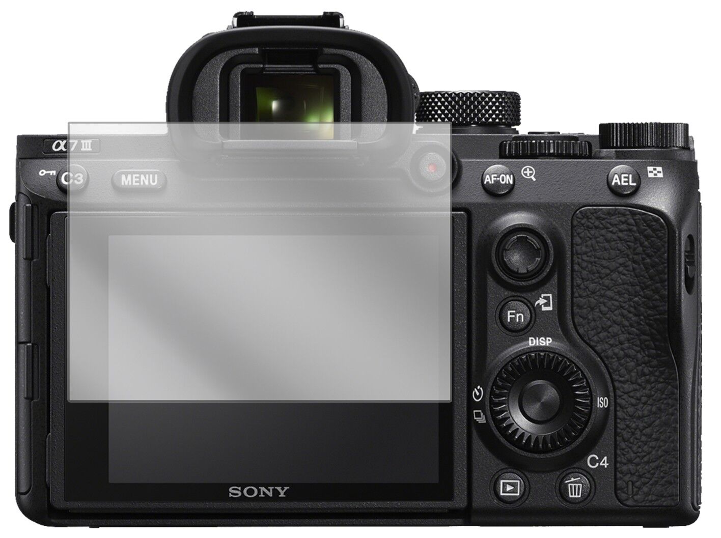 5x Schutzfolie klar für Sony Alpha 7 III Display-Schutzfolie