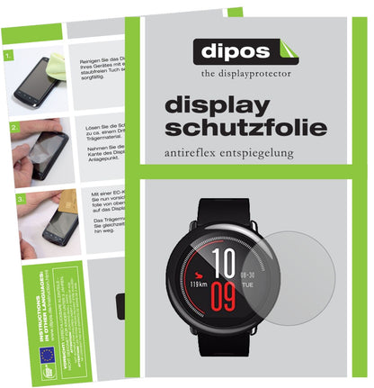 5x Schutzfolie matt für Huami Amazfit Pace Display-Schutzfolie