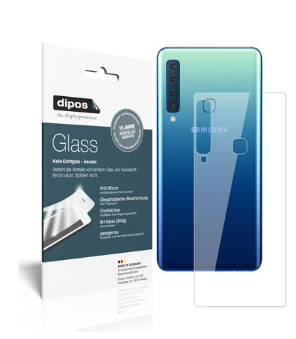 1x 9H Schutzfolie für Samsung Galaxy A9 (2018) Rückseite Panzerfolie
