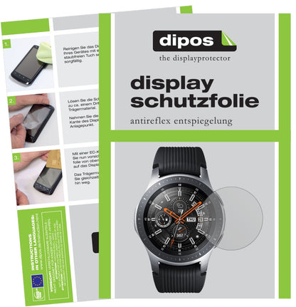 5x Schutzfolie matt für Samsung Galaxy Watch 42mm Display-Schutzfolie