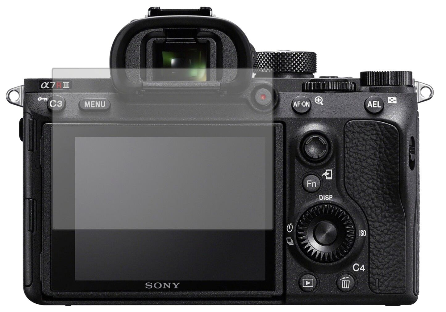5x Schutzfolie matt für Sony A7R III Display-Schutzfolie