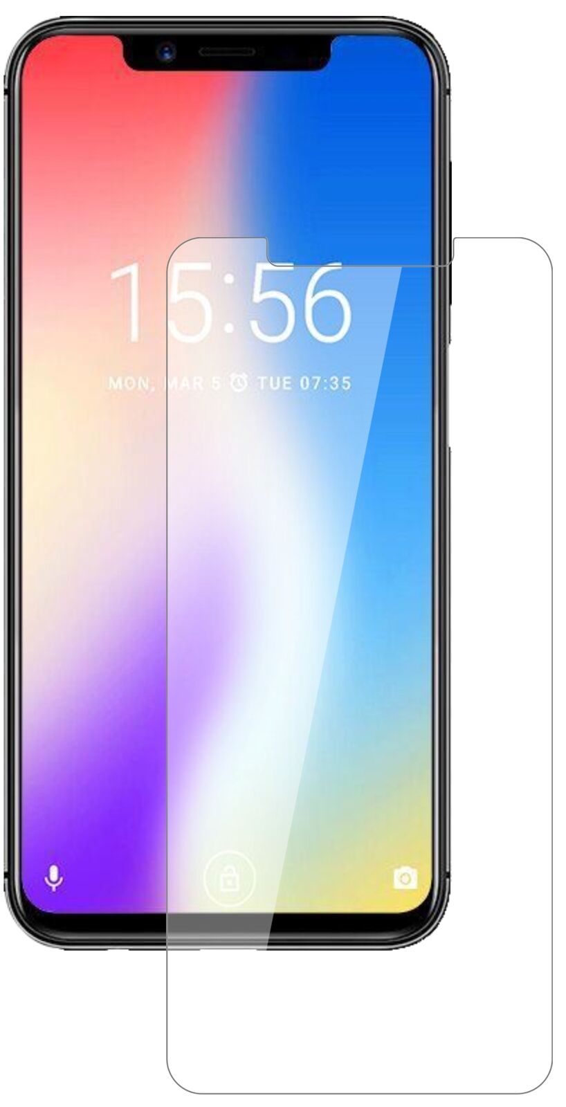 1x 9H Schutzfolie für Umidigi One Panzerfolie