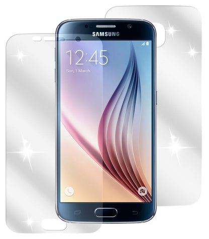 4x Schutzfolie klar für Galaxy S6 Samsung Display-Schutzfolie