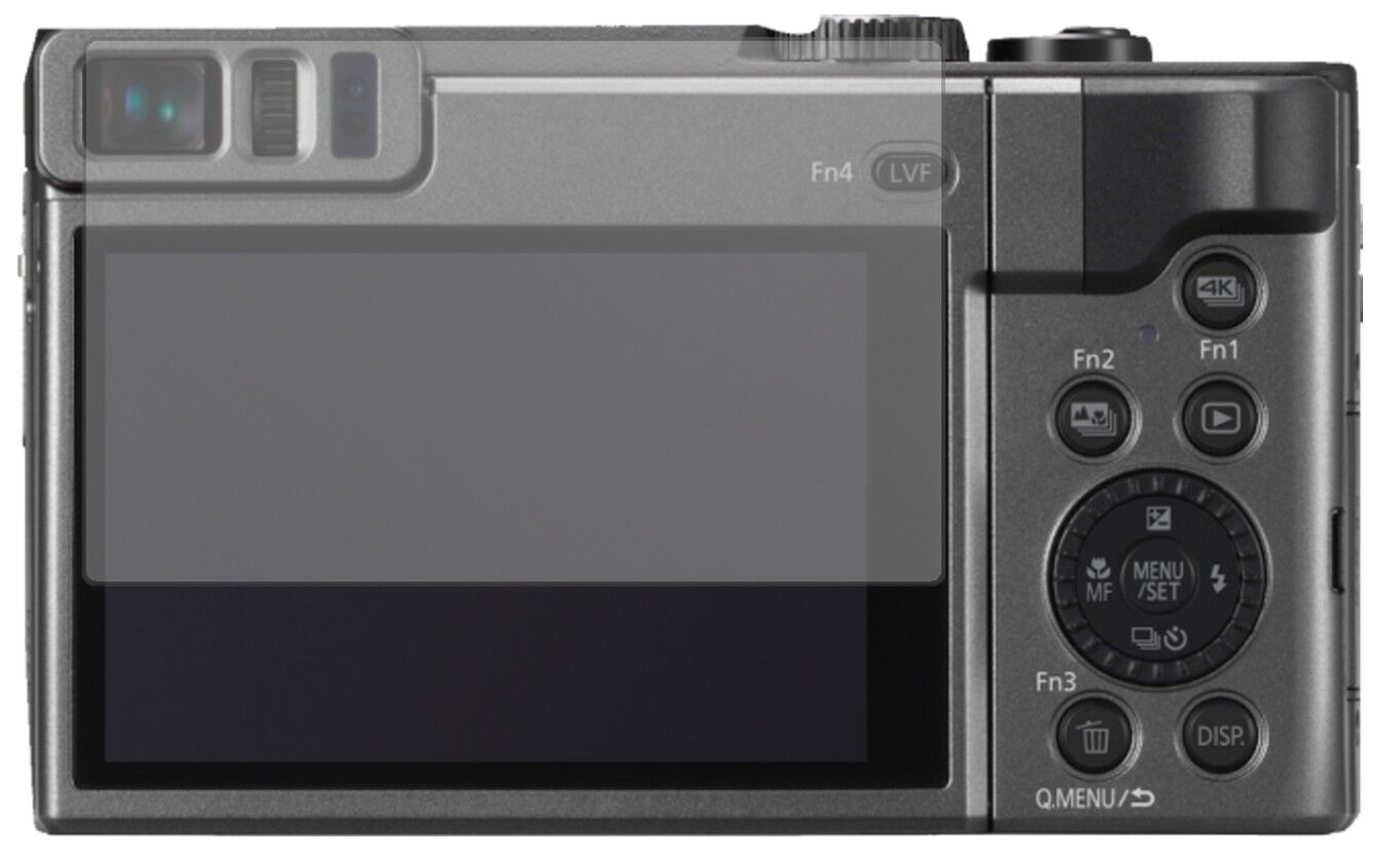 5x Schutzfolie matt für Panasonic Lumix DMC-TZ91 Display-Schutzfolie