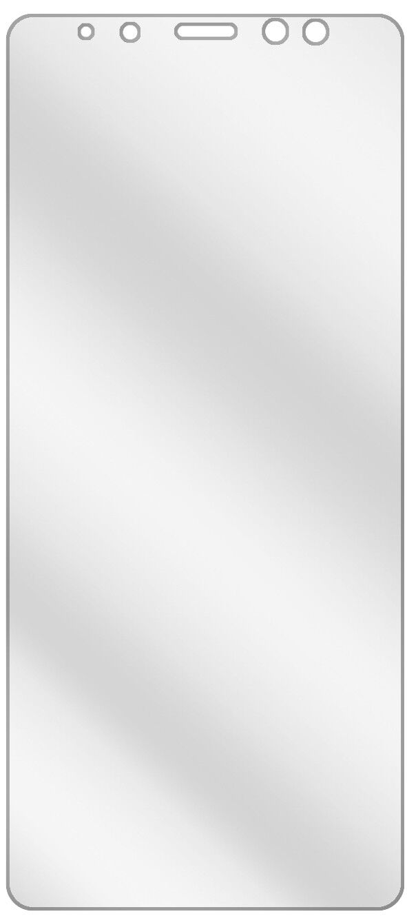 dipos Displayschutz für Samsung Galaxy A8 (2018), transparente Oberfläche, geringe Dicke und perfekte Passform