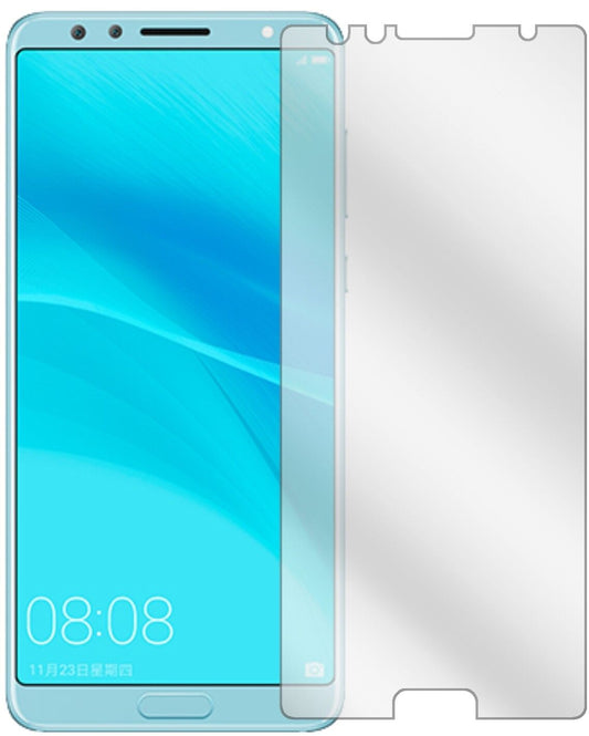 Klare Displayschutzfolie von dipos passend für Huawei Nova 2S, präziser Zuschnitt und blasenfrei montiert