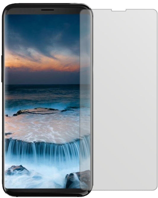 Matte Displayschutzfolie von dipos passend für Uhans i8, präziser Zuschnitt und blasenfrei montiert