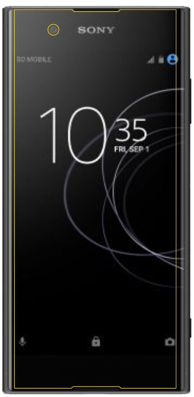 1x 9H Schutzfolie für Sony Xperia XA1 Plus Panzerfolie