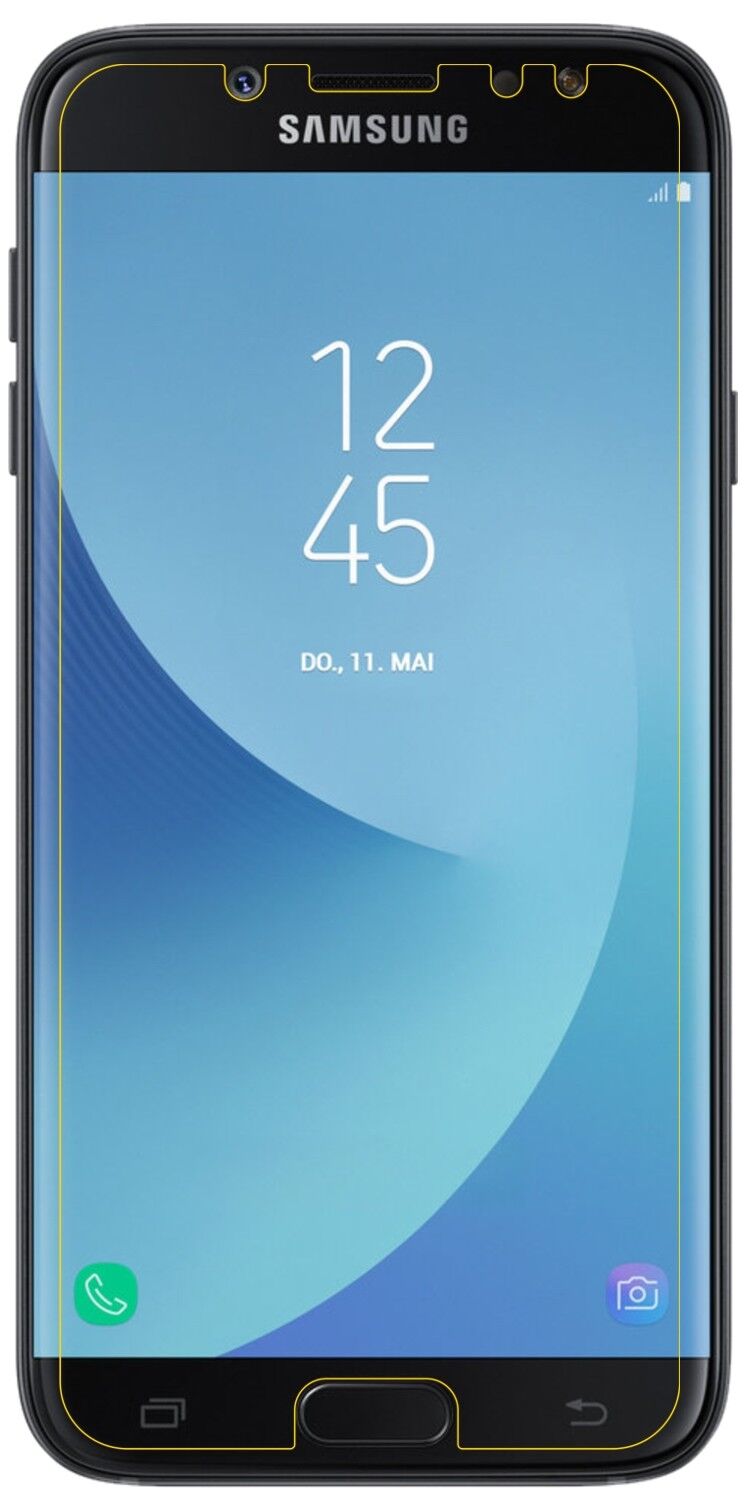 1x 9H Schutzfolie matt für Samsung Galaxy J7 2017 Panzerfolie
