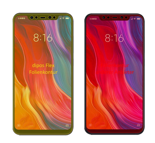 2x 3D Full Cover Schutzfolie für Xiaomi Mi 8 SE