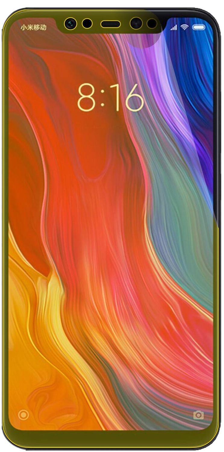 2x 3D Full Cover Schutzfolie für Xiaomi Mi 8 SE