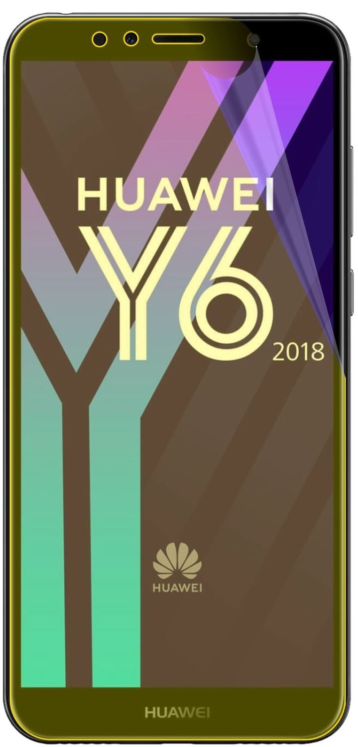 2x 3D Full Cover Schutzfolie für Huawei Y6 (2018)