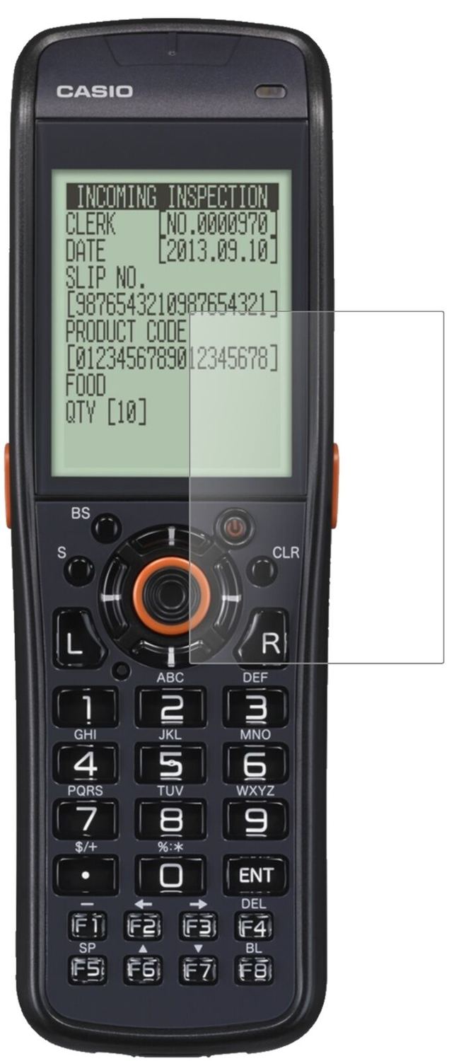 1x 9H Schutzfolie matt für Casio DT-970 Panzerfolie