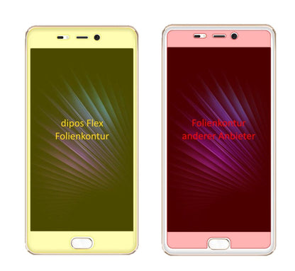 2x 3D Full Cover Schutzfolie für Leagoo T5