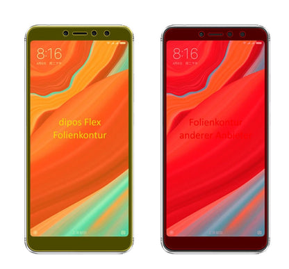 2x 3D Full Cover Schutzfolie für Xiaomi Redmi Y2