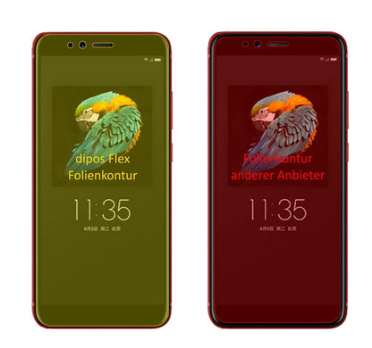 2x 3D Full Cover Schutzfolie für Lenovo S5 (2018)