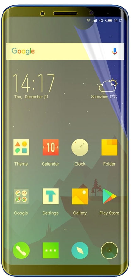 2x 3D Full Cover Schutzfolie für Elephone U