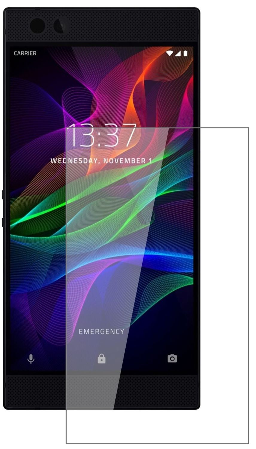 1x 9H Schutzfolie für Razer Phone Panzerfolie